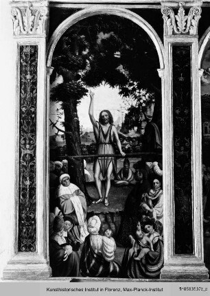 Szenen aus dem Leben Johannes' des Täufers : Die Predigt Johannes' des Täufers
