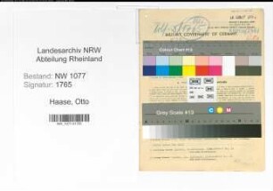 Entnazifizierung Otto Haase , geb. 01.09.1897 (Polizist)