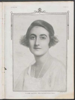 La mujer argentina. : Señora Rosa Gache de Sáenz Valiente