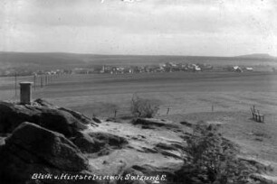 Blick vom Hirtstein nach Satzung