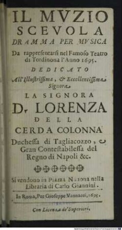 Il Muzio Scevola