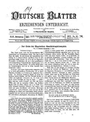 Der Geist der Hegelschen Geschichtsphilosophie