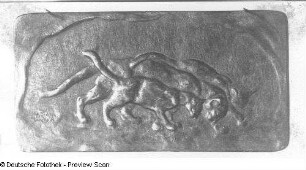 Katzenrelief "Familie" (Plakette)