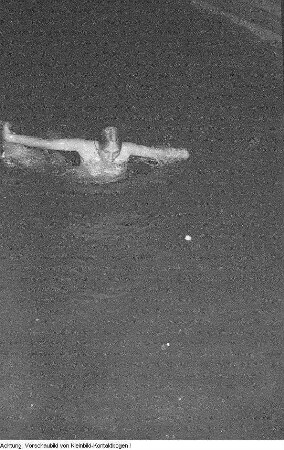 Schwimmkurse, Juli 1951