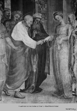 Szenen aus dem Leben Mariens : Verlobung der Maria