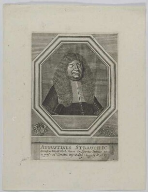 Bildnis des Augustinus Strauch