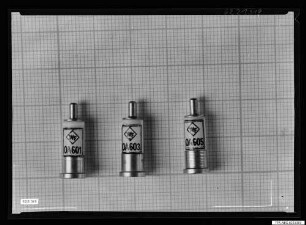 Diode OA601 - OA603 - OA605 (WF); Foto 1962