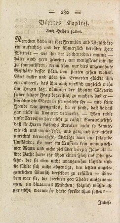 Viertes Kapitel. Auch Helden fallen