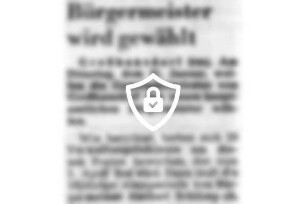 Bürgermeister wird gewählt