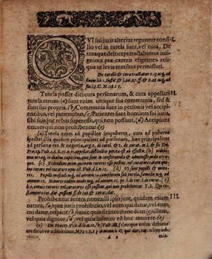 Disp. extraord. V. ius tutelae et curae continens