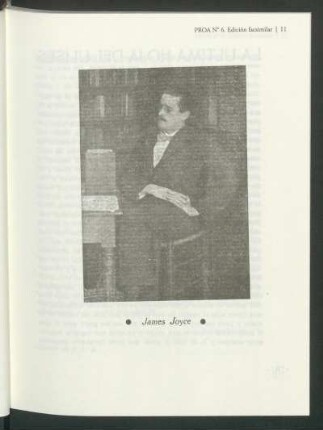 [Retrato de] James Joyce