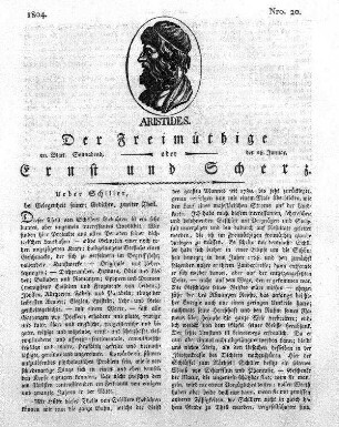 Nro. 20., Sonnabend den 28. Januar