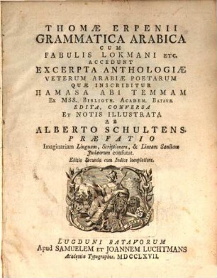 Grammatica arabica