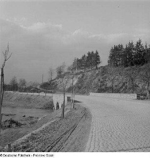 Landstraße im Vogtland