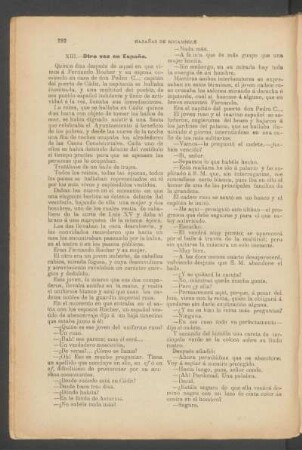 XIII. - Otra vez en España.