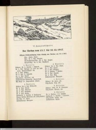VI. Hauptabschnitt - Vor Verdun