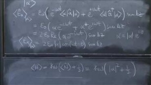 16. Quantum Dynamics (continued) and Two State Systems