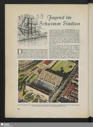 Jugend im Schwimm-Stadion