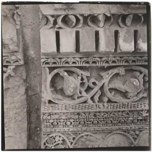 Fries, Baalbek: Detail