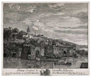 Landschaft nach Jan van der Heyden