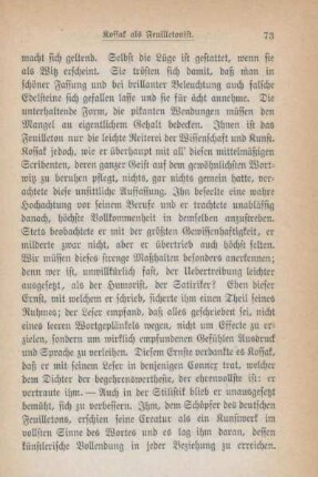 Kossak als Feuilletonist