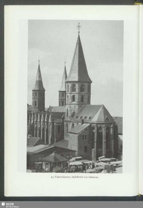 Kaiserslautern, Stiftskirche von Südosten