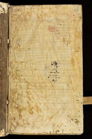 Fragment 1 (ehem. vorderes Spiegelbl., 12. Jh., 2. Hälfte)