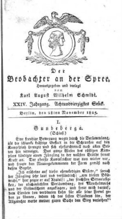 48. Stueck, 28. November 1825