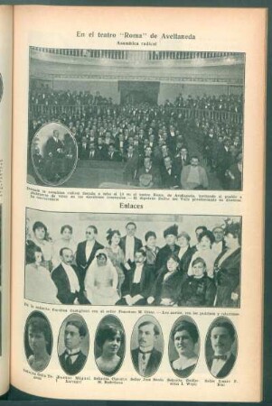 En el teatro "Roma" de Avellaneda