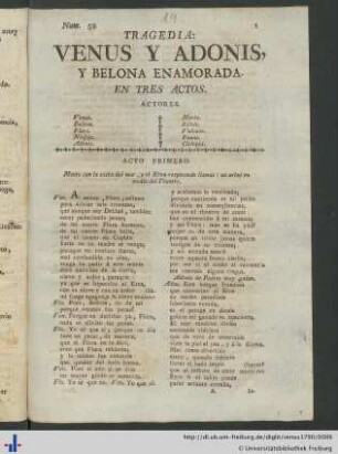 Acto Primero