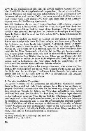 3. Die nicht entdeckten Verbrechen