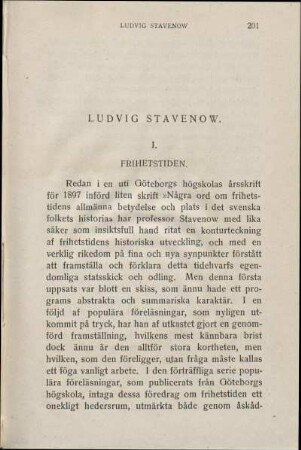 Ludvig Stavenow.