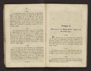 Abschnitt 6. Instructionen für Weichenwärter, Träger und Billet-Einnehmer.