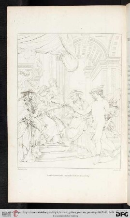 The reconciliation of Mary de Medici with her son