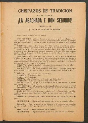 ¡La agachada e Don Segundo!