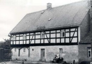 Fachwerkhaus in Rosenthal : Bauwesen - Wohnung, Exterieur. Ort: Róžant / Rosenthal. Haus Nr. 5 Fachwerkgebäude.