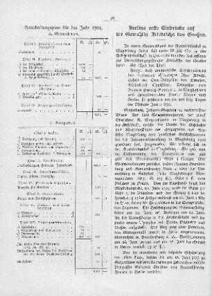 Berlins erste Eindrücke auf die Gemahlin Friedrich des Großen