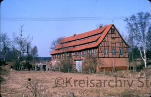 Drahtmühle: Gesamtansicht: Mühlenwehr