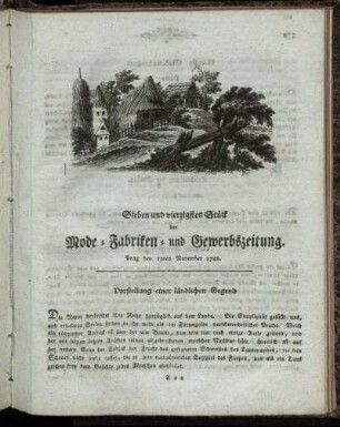 Sieben und vierzigstes Stück. Prag den 19ten November 1788.