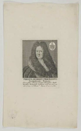 Bildnis des Johann Georgivs Hofmannvs