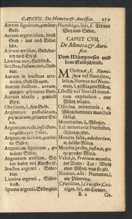 Caput CVII.