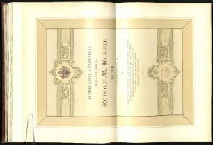 Buchdruckerei, Steindruckerei, Verlagshandlung Rudolf M. Rohrer, Brünn