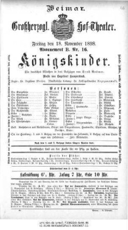 Königskinder