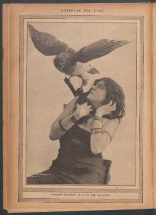 Artistas del cine: Virginia Pearson, de la Fox Film Corporation - [Fotografía]