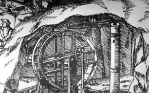 Wilsdruff-Grund. Die Radpumpe, nach Stich von Staude