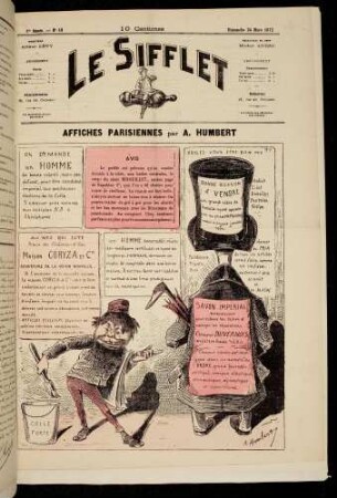Affiches parisiennes par A. Humbert