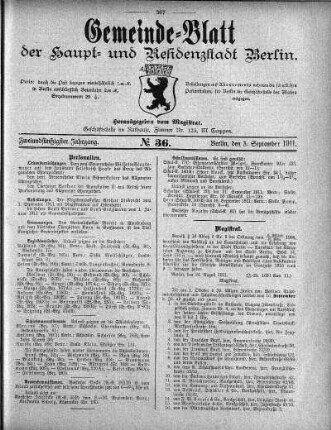1911,36: No. 36, 3. September 1911