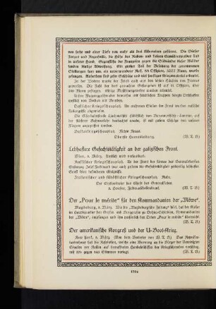 Lebhaftere Gefechtstätigkeit an der galizischen Front.