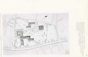Pädagogische Hochschule, Flensburg-Fruerlund (Diplomarbeit bei Kurt Dübbers): Lageplan