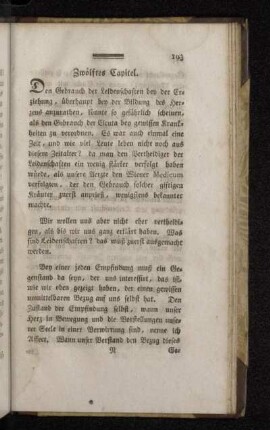Zwölftes Capitel.